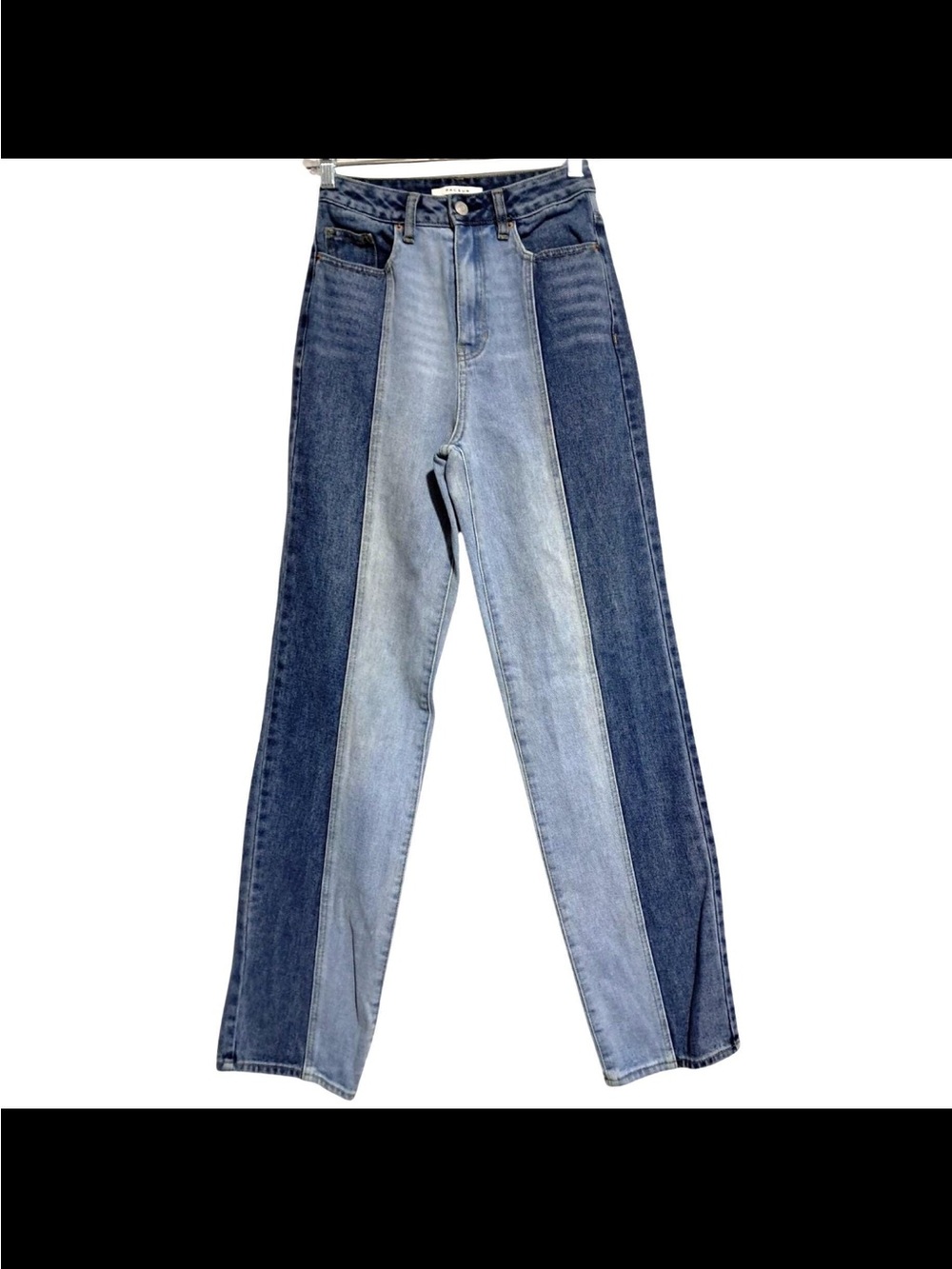 PacSun Women’s Two-Tone Blue High-Waist Jeans size 27